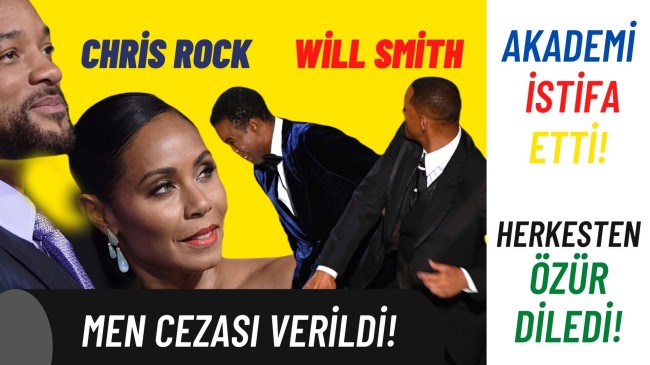 Will Smith Oscar 2022 Galasında Tokat! Galadan Men Kararı!
